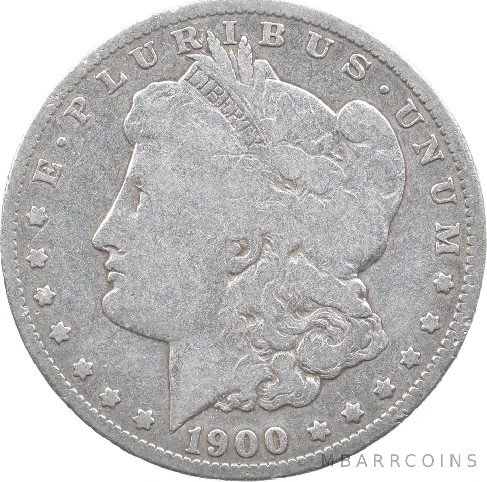 1900-O/CC Morgan Silver Dollar O Over CC *5849