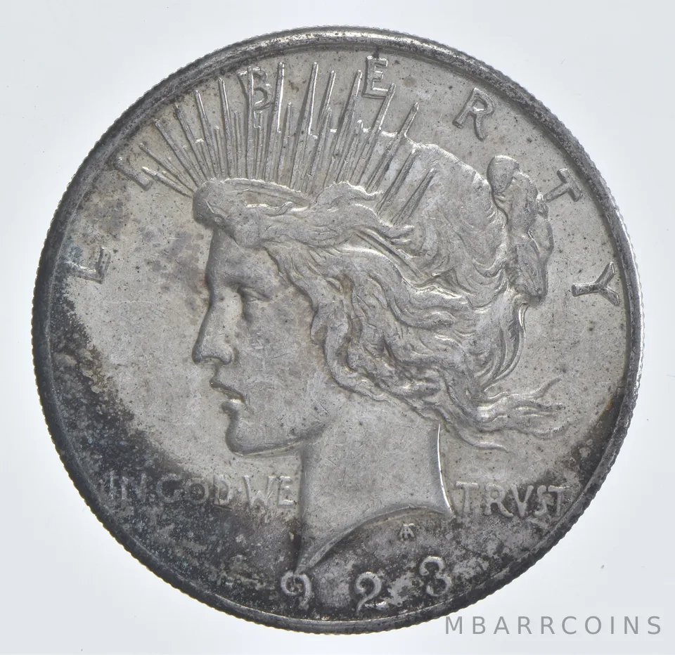 Better - 1923-S Peace Silver Dollar - 90% US Coin *619