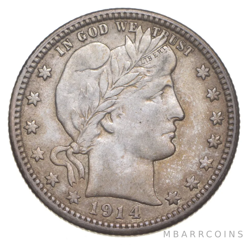 1914 Barber Quarter *4505