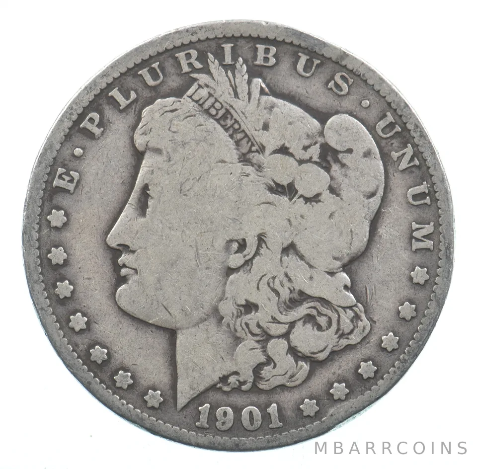 Early - 1901-O Morgan Silver Dollar - 90% US Coin *931