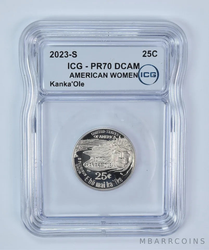 2023-S American Women Quarter Kanaka'Ole PR70 DCAM ICG