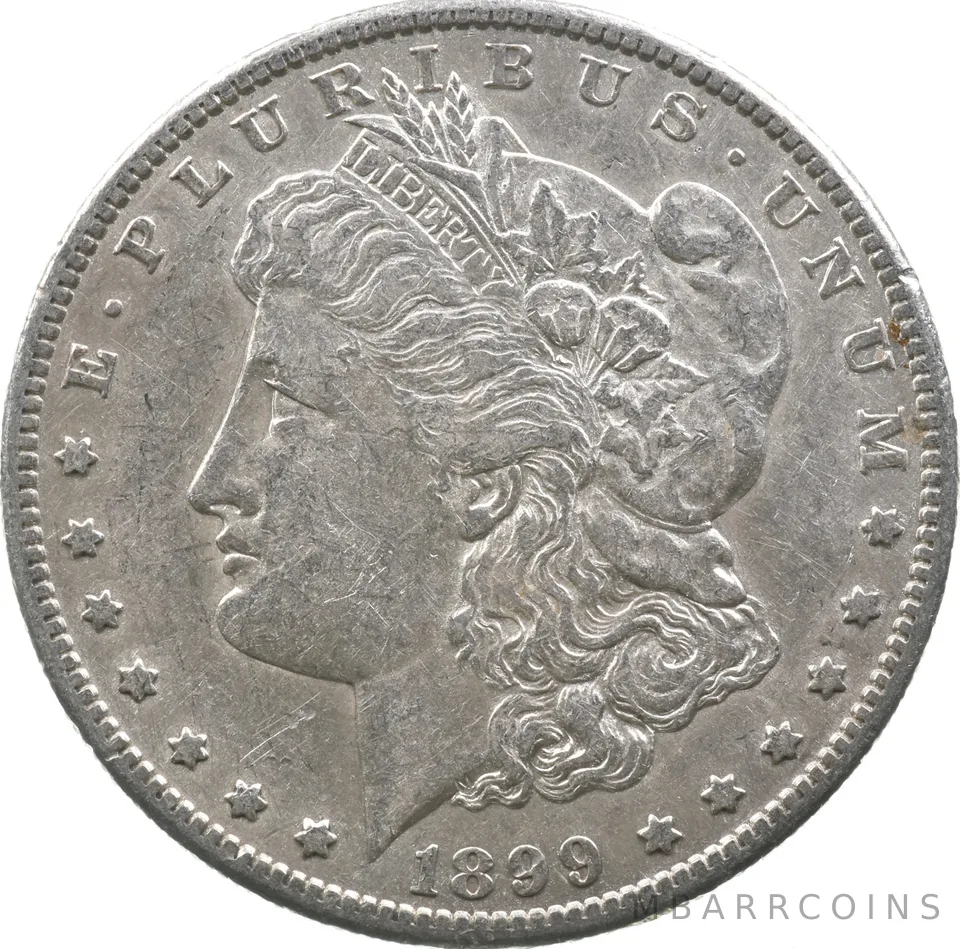 1899-S Morgan Silver Dollar a2992
