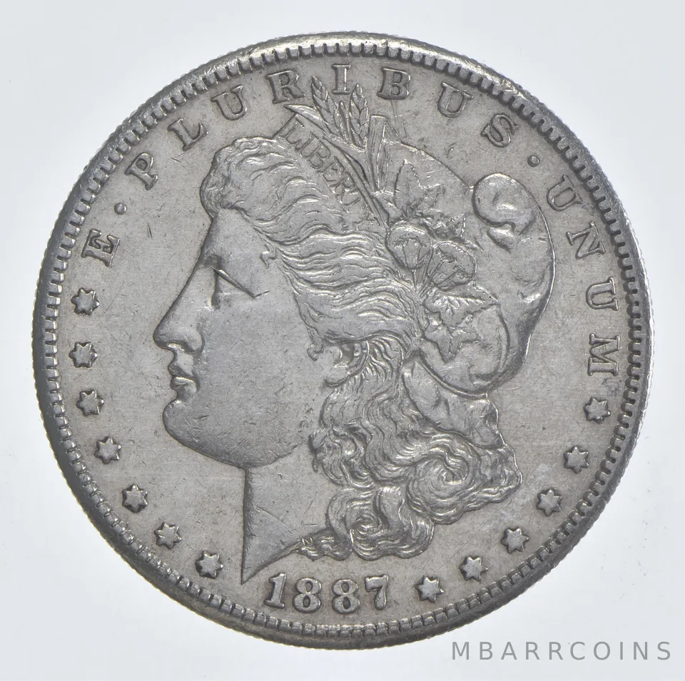 1887-S Morgan Silver Dollar Estate Coin Collection *229
