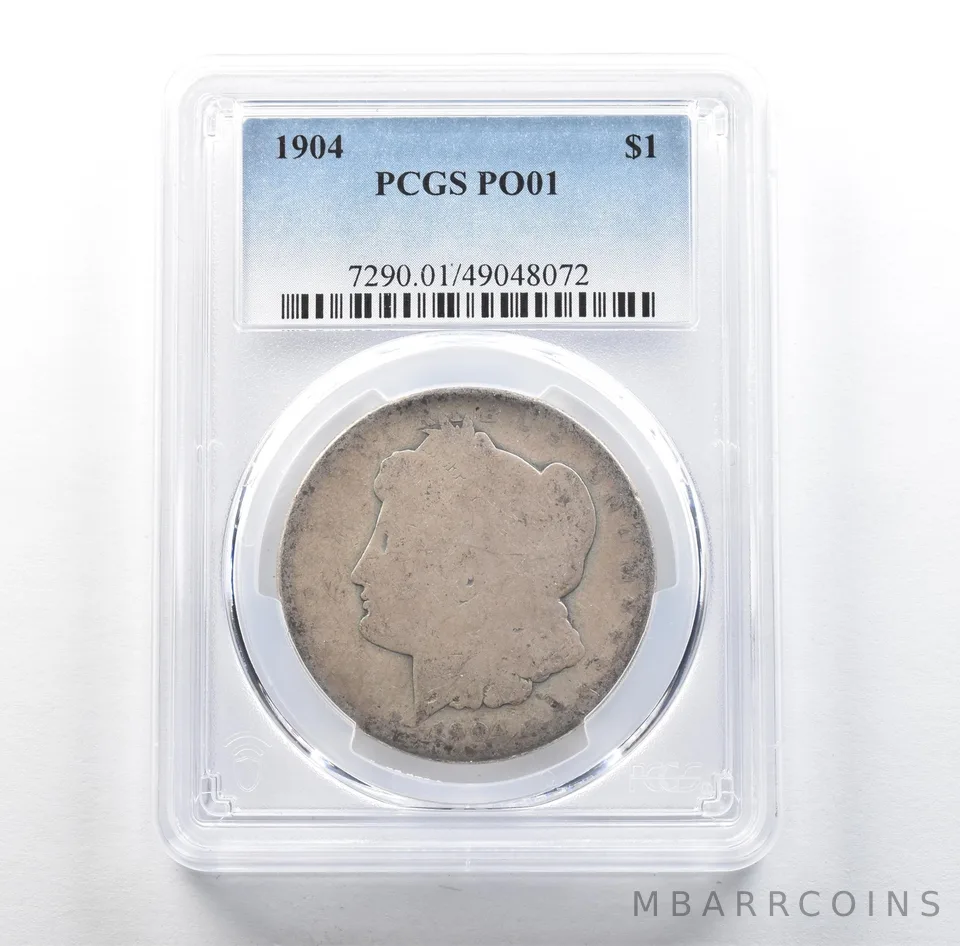 1904 Morgan Silver Dollar PO01 PCGS Lowball