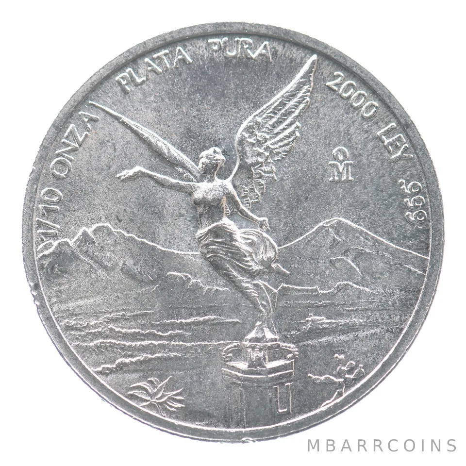 2000 Mo Mexico 1/10 Onza Libertad *8358