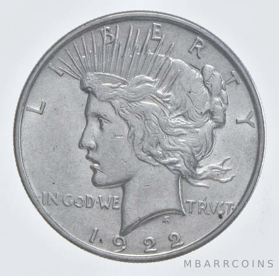 1922 Peace Silver Dollar Estate Coin Collection *231