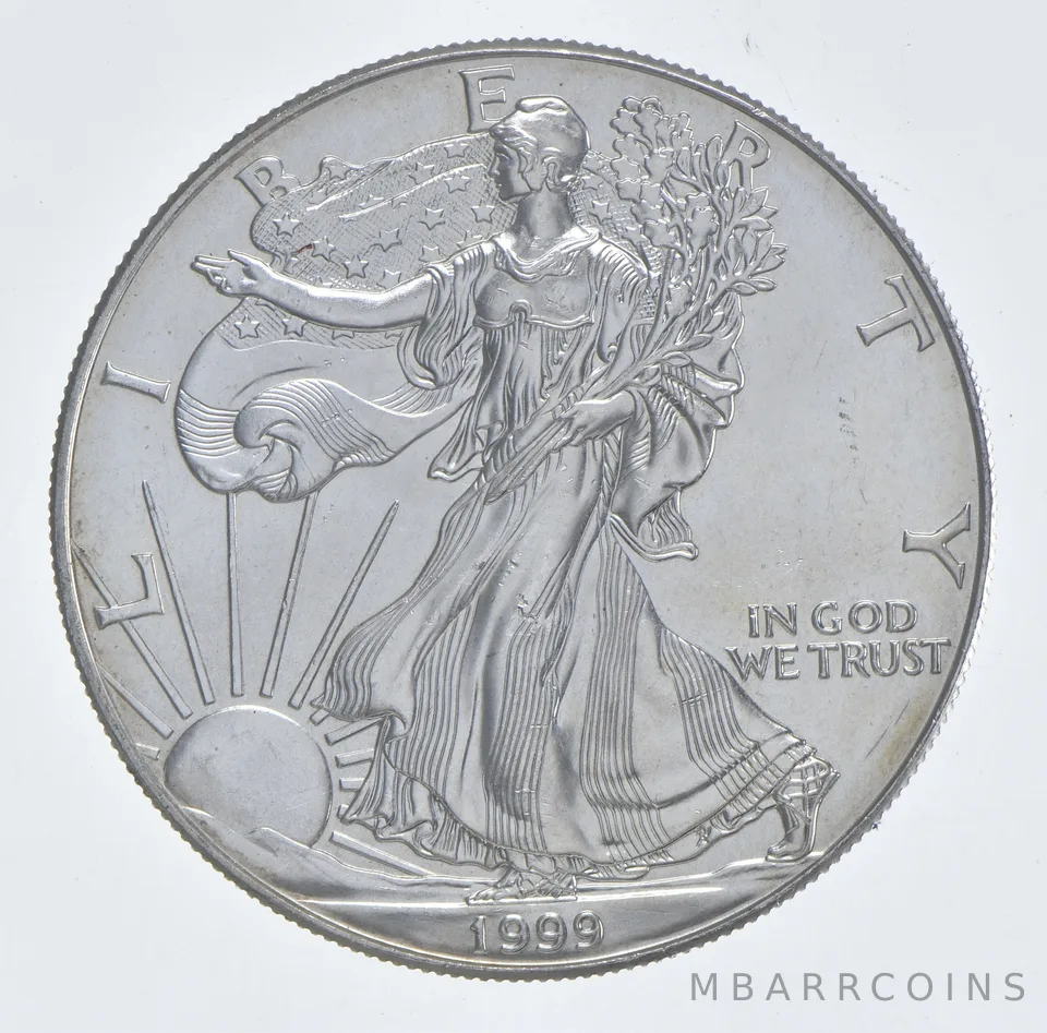 Better Date 1999 American Silver Eagle 1 Troy Oz .999 Fine Silver *031