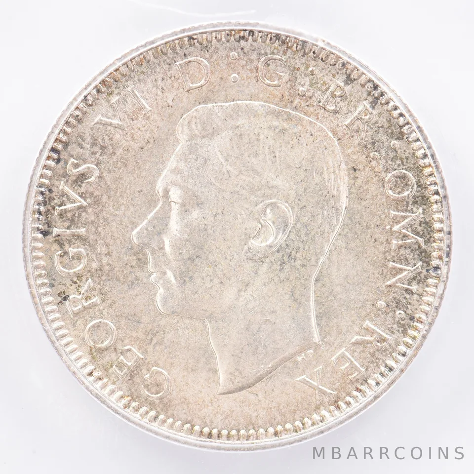 1946 Great Britain Shilling MS65 ICG Beautiful Tone *1965