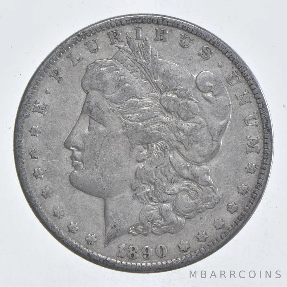 Early - 1890 Morgan Silver Dollar - 90% US Coin *038
