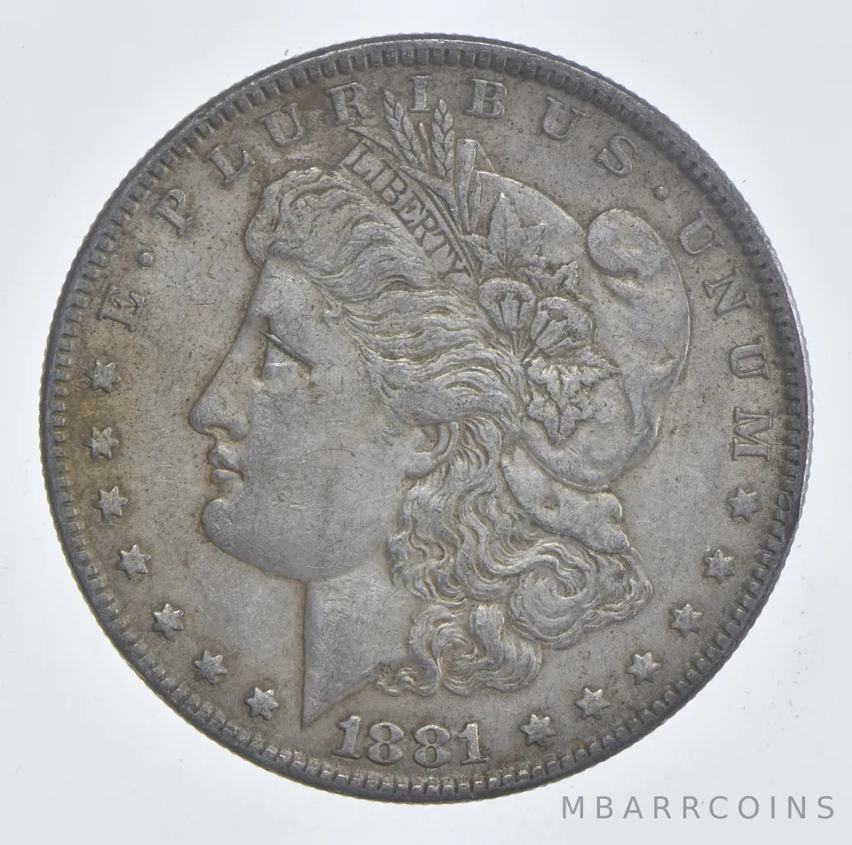 1881 Morgan Silver Dollar Estate Coin Collection *276