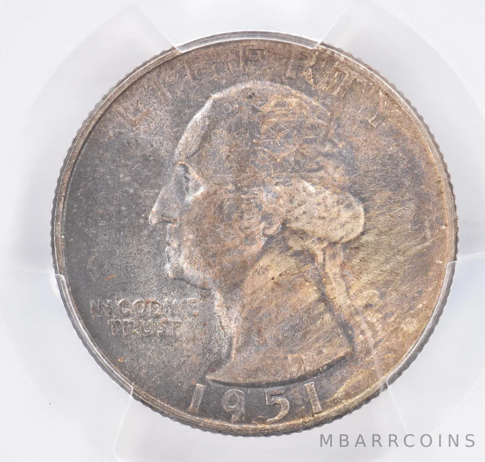 1951-S Washington Quarter MS66 PCGS Beautiful Tone *2174