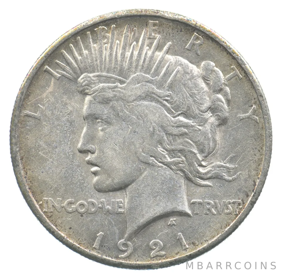 1921 Peace Silver Dollar High Relief *4843