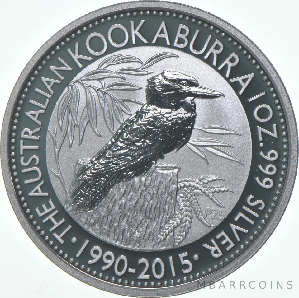 2015 Australia 1 Dollar Silver Kookaburra 1 Oz Silver