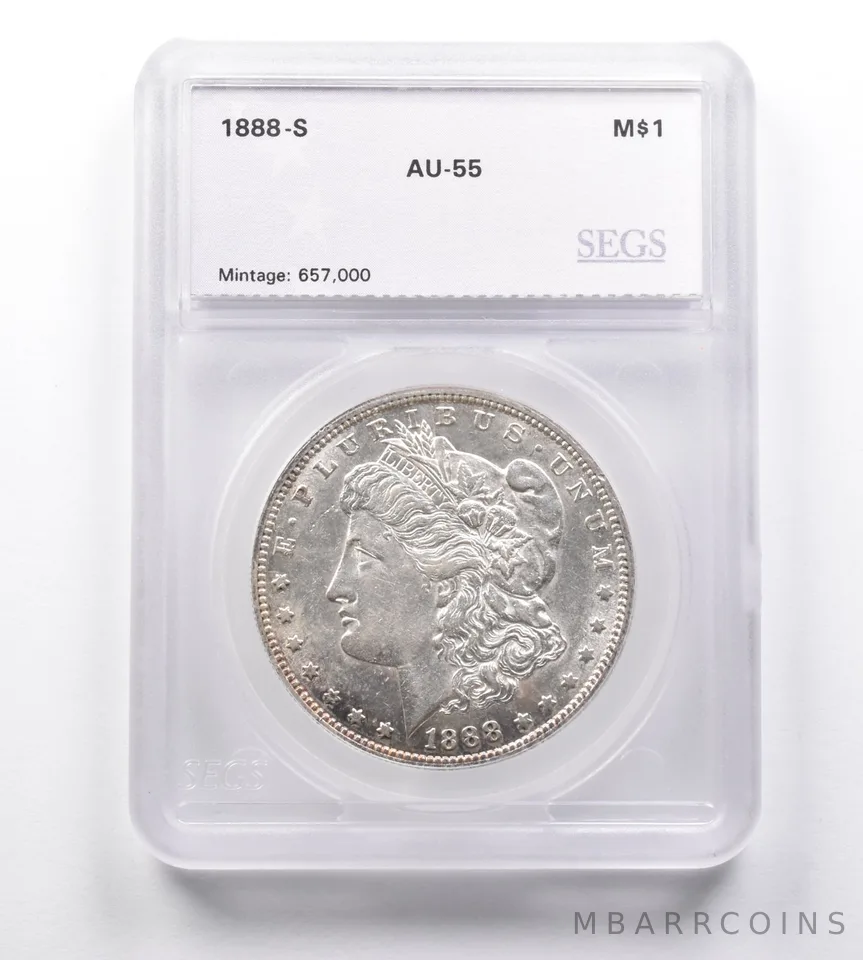 1888-S Morgan Silver Dollar *8478