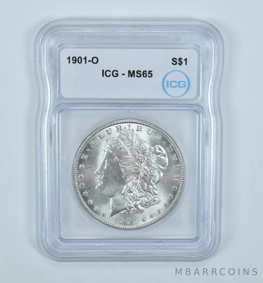 1901-O Morgan Silver Dollar MS65 ICG