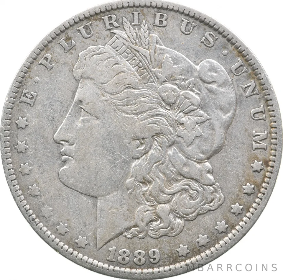 1889-O Morgan Silver Dollar a2844
