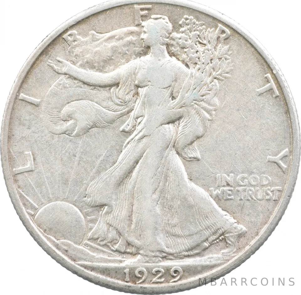 1929-S Walking Liberty Half Dollar *2037