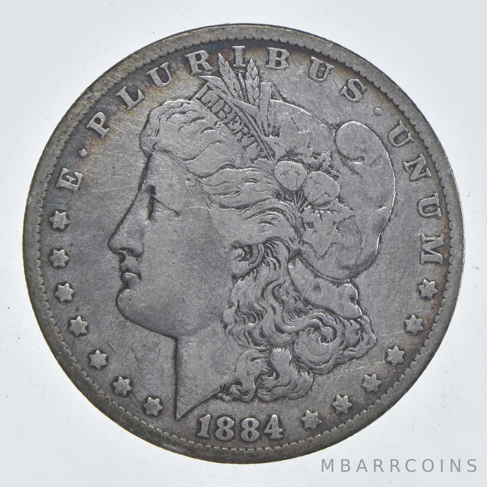 Early - 1884-O Morgan Silver Dollar - 90% US Coin *808