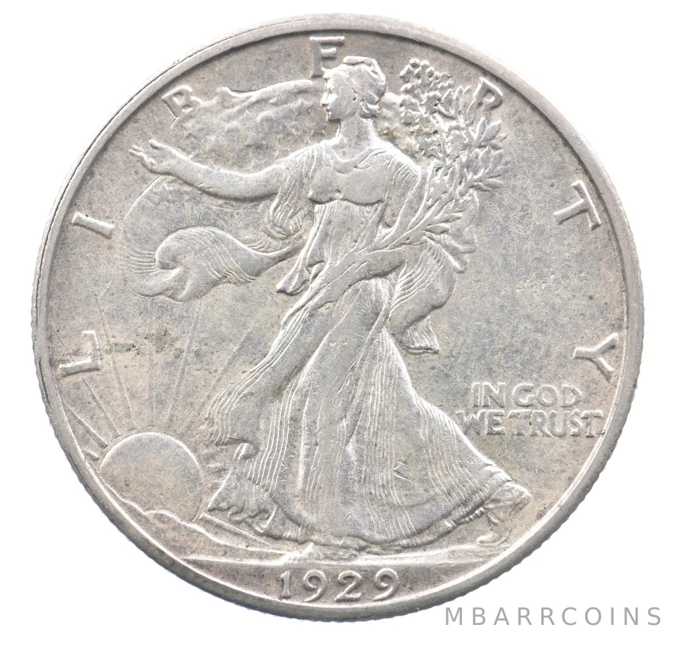 1929-S Walking Liberty Half Dollar *9088