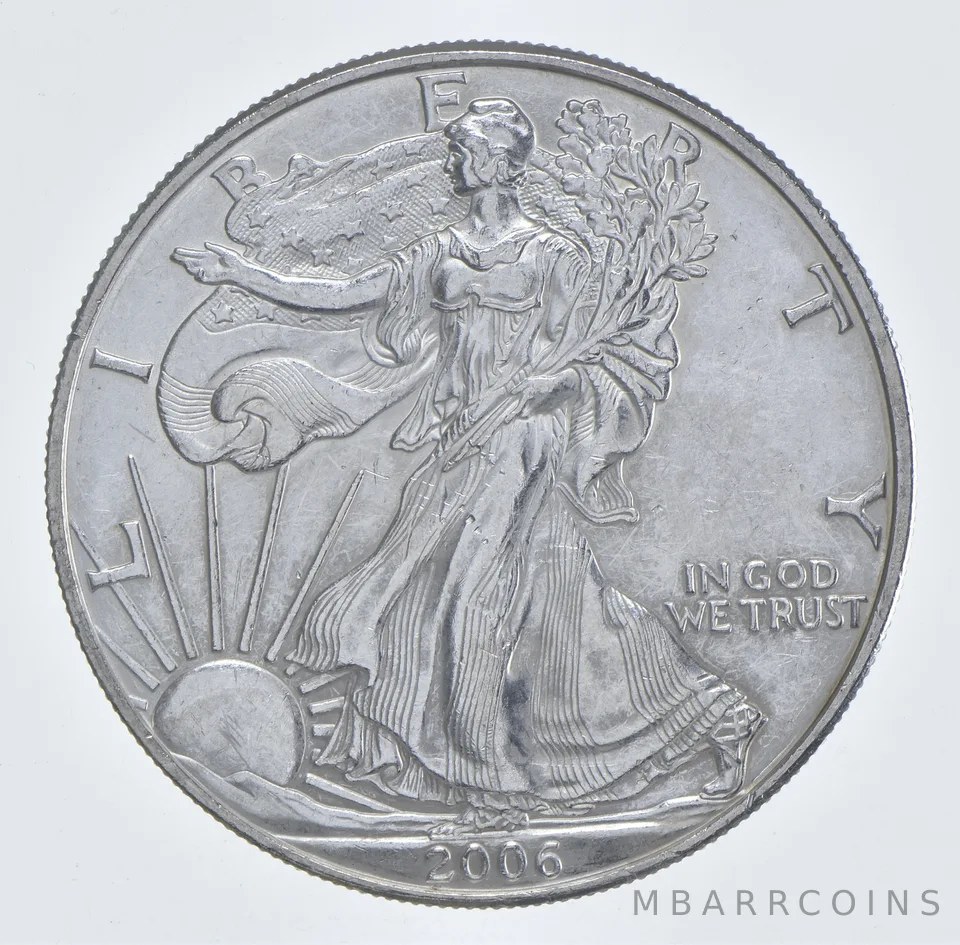 Better Date 2006 American Silver Eagle 1 Troy Oz .999 Fine Silver *400