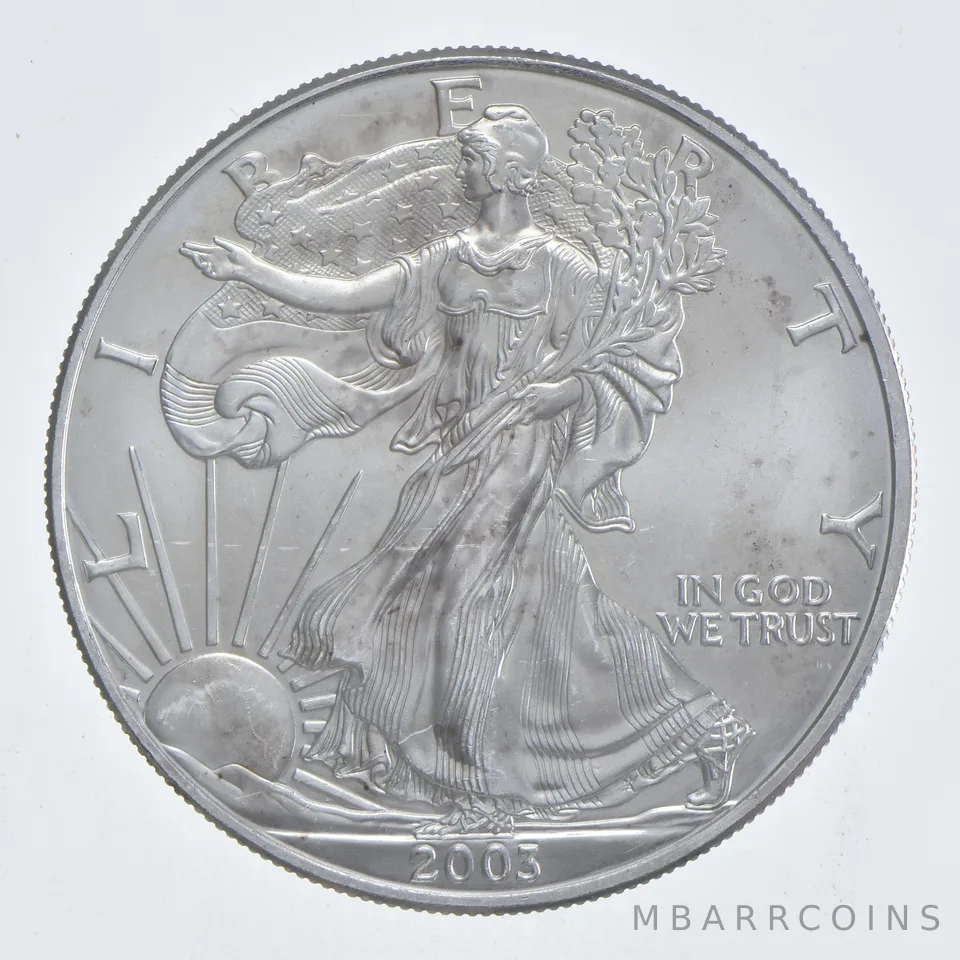 Better Date 2003 American Silver Eagle 1 Troy Oz .999 Fine Silver *736