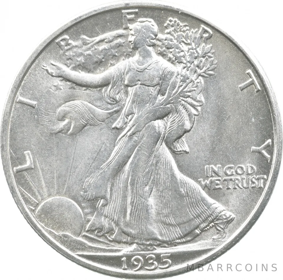 1935-D Walking Liberty Half Dollar *6247