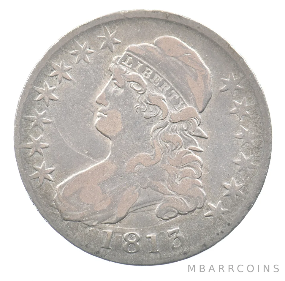 1813 Capped Bust Half Dollar O-101A R4 *5066