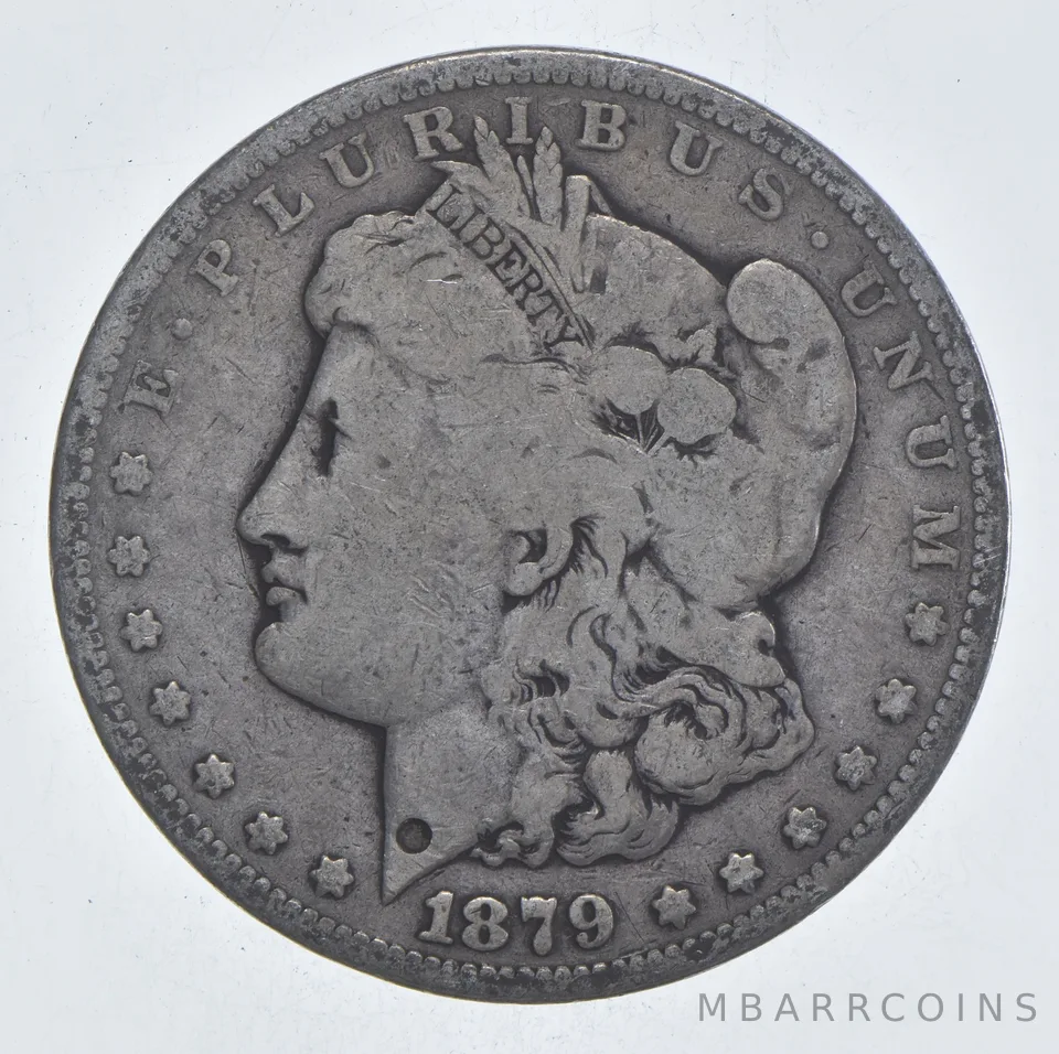 Early - 1879-S Morgan Silver Dollar - 90% US Coin *066