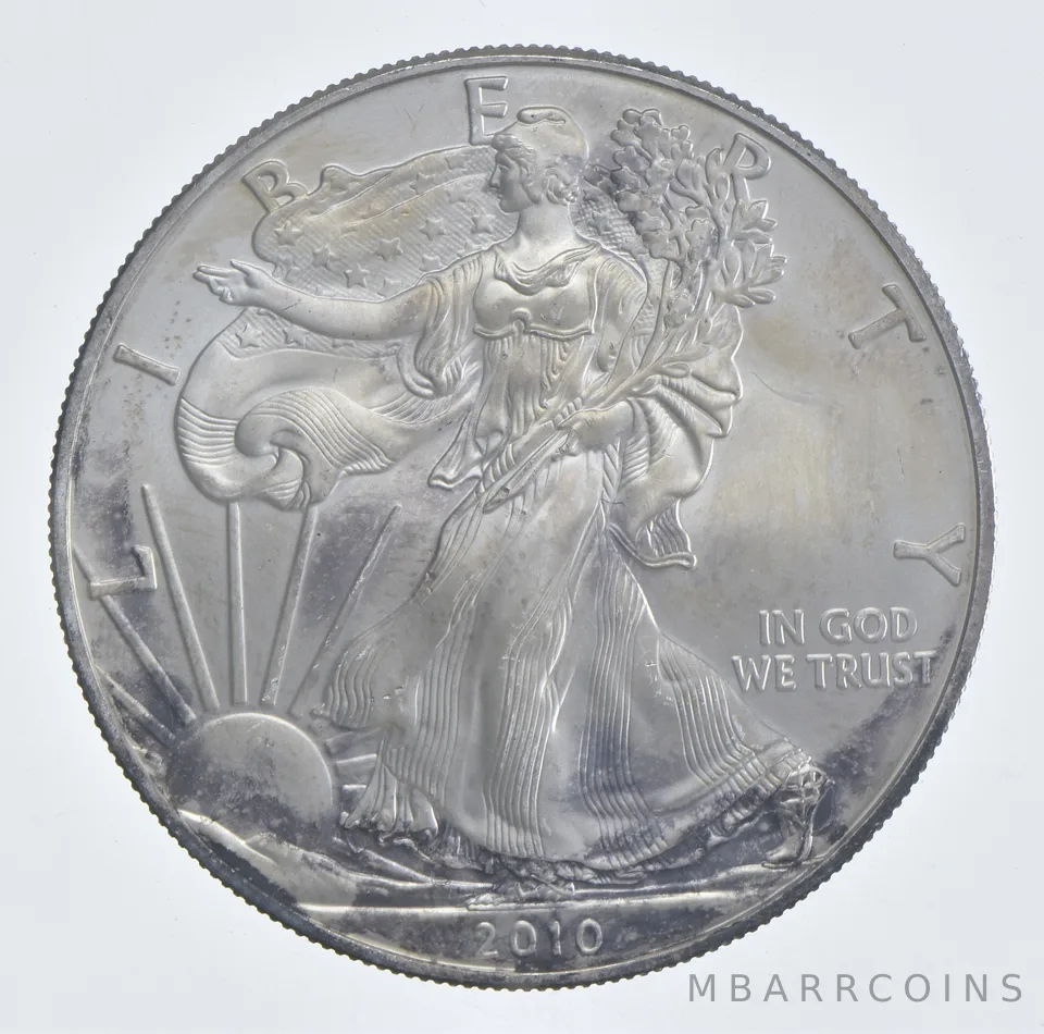 Better Date 2010 American Silver Eagle 1 Troy Oz .999 Fine Silver *518