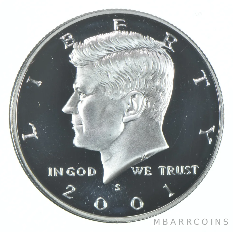 2001-S Kennedy Half Dollar Proof 90% Silver
