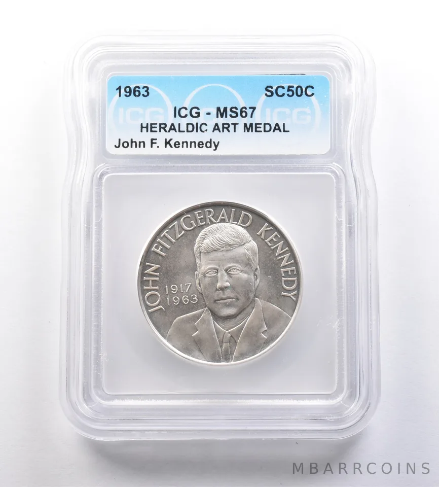 1963 So-Called Half Dollar John F Kennedy MS67 ICG *7151