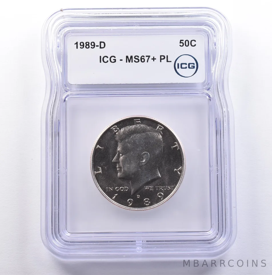 1989-D Kennedy Half Dollar MS67+ PL ICG *9120