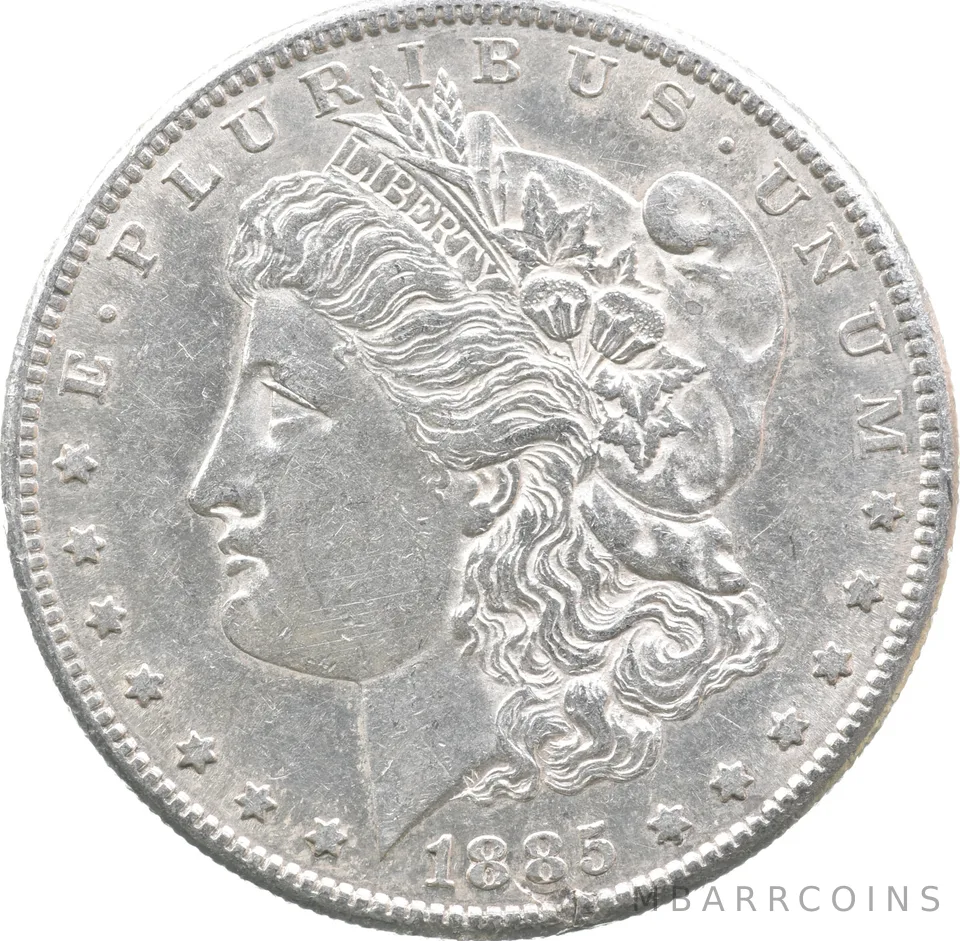 1885-S Morgan Silver Dollar a5168