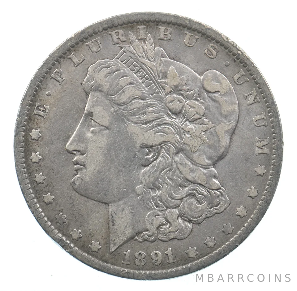 Early - 1891-O Morgan Silver Dollar - 90% US Coin *934