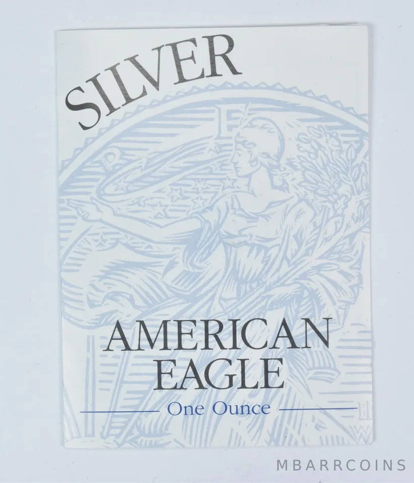 COA 1995-P American Silver Eagle Proof