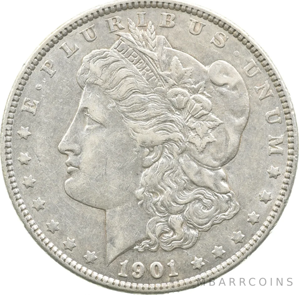 1901 Morgan Silver Dollar *8708