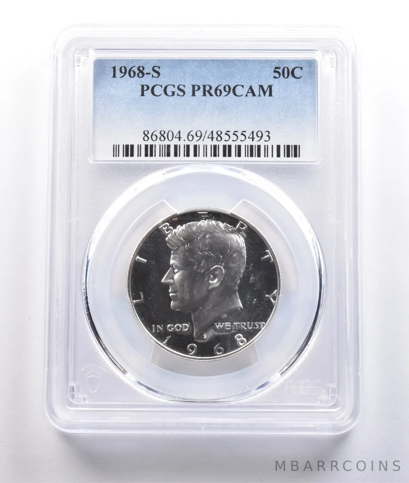 1968-S Kennedy Half Dollar PR69 CAM PCGS *6792