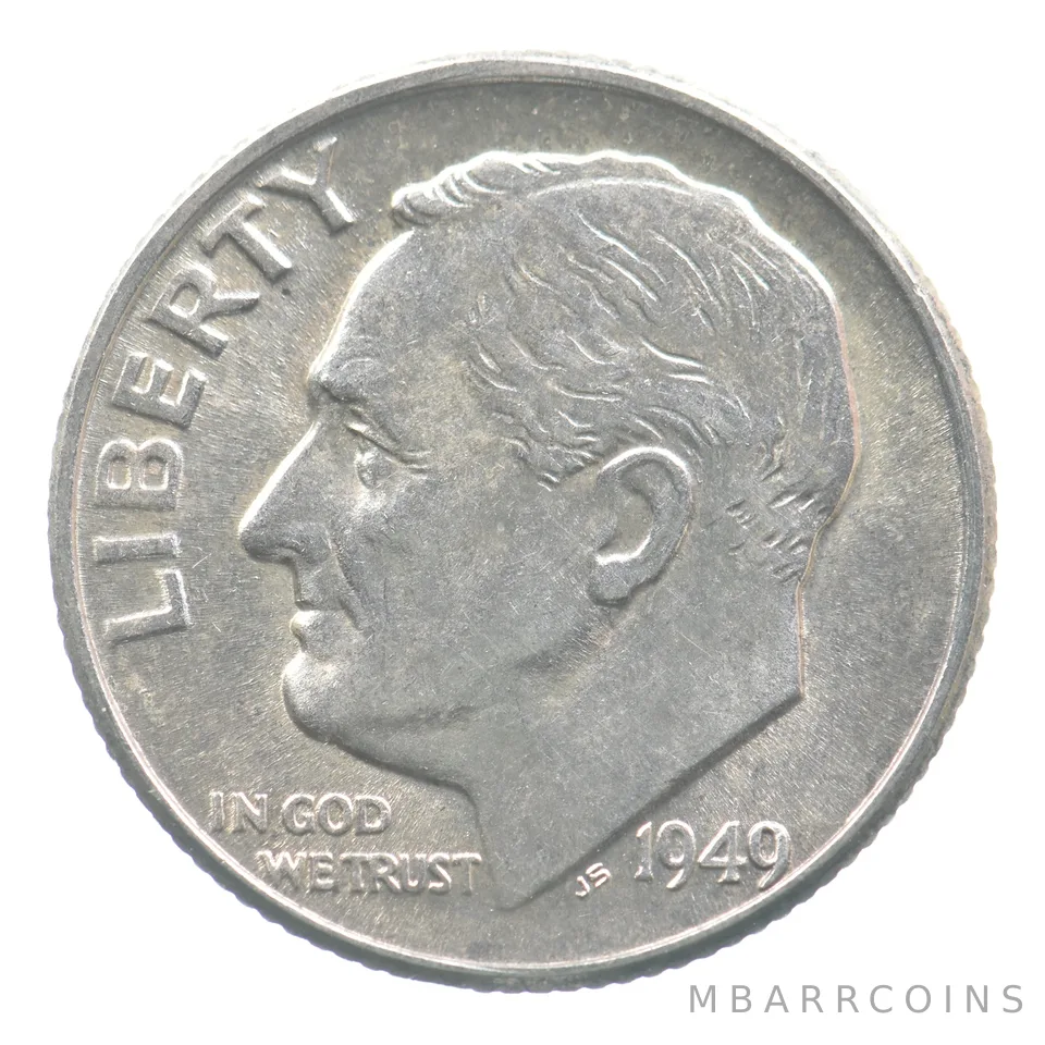 1949 Roosevelt Dime *9347