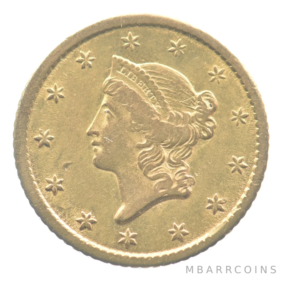 1851-O $1 Liberty Head Gold Dollar *9604