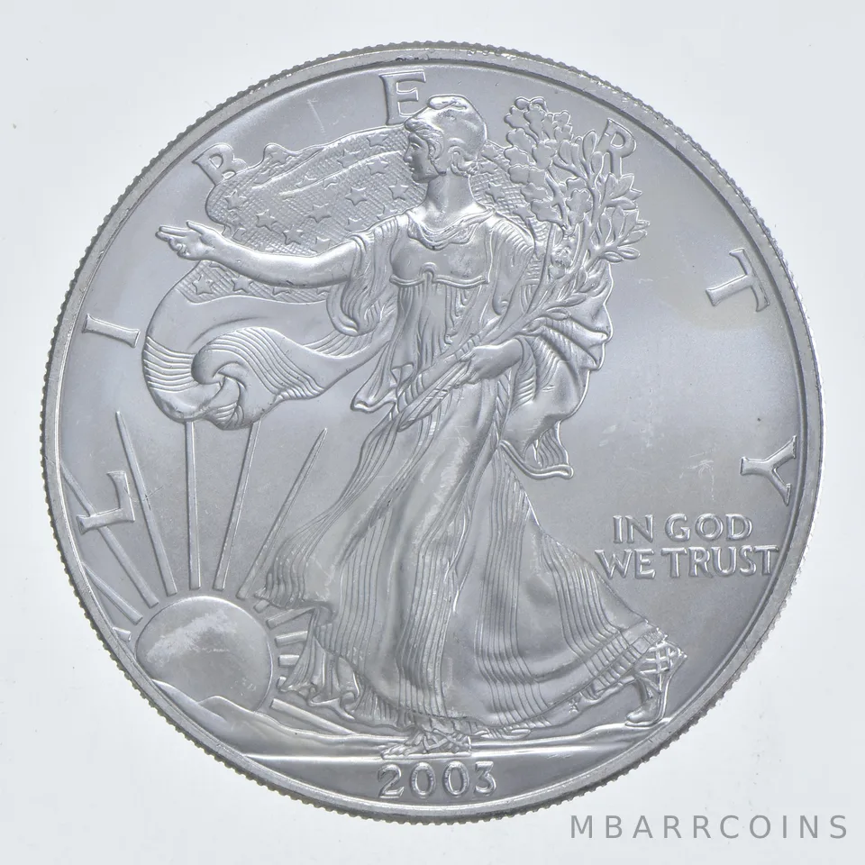 Better Date 2003 American Silver Eagle 1 Troy Oz .999 Fine Silver *727