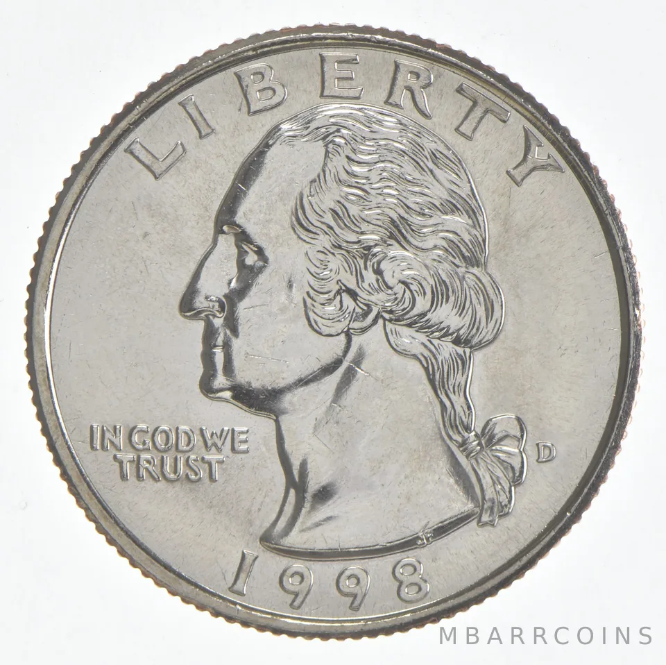 1998-D Washington Quarter Clad Unc