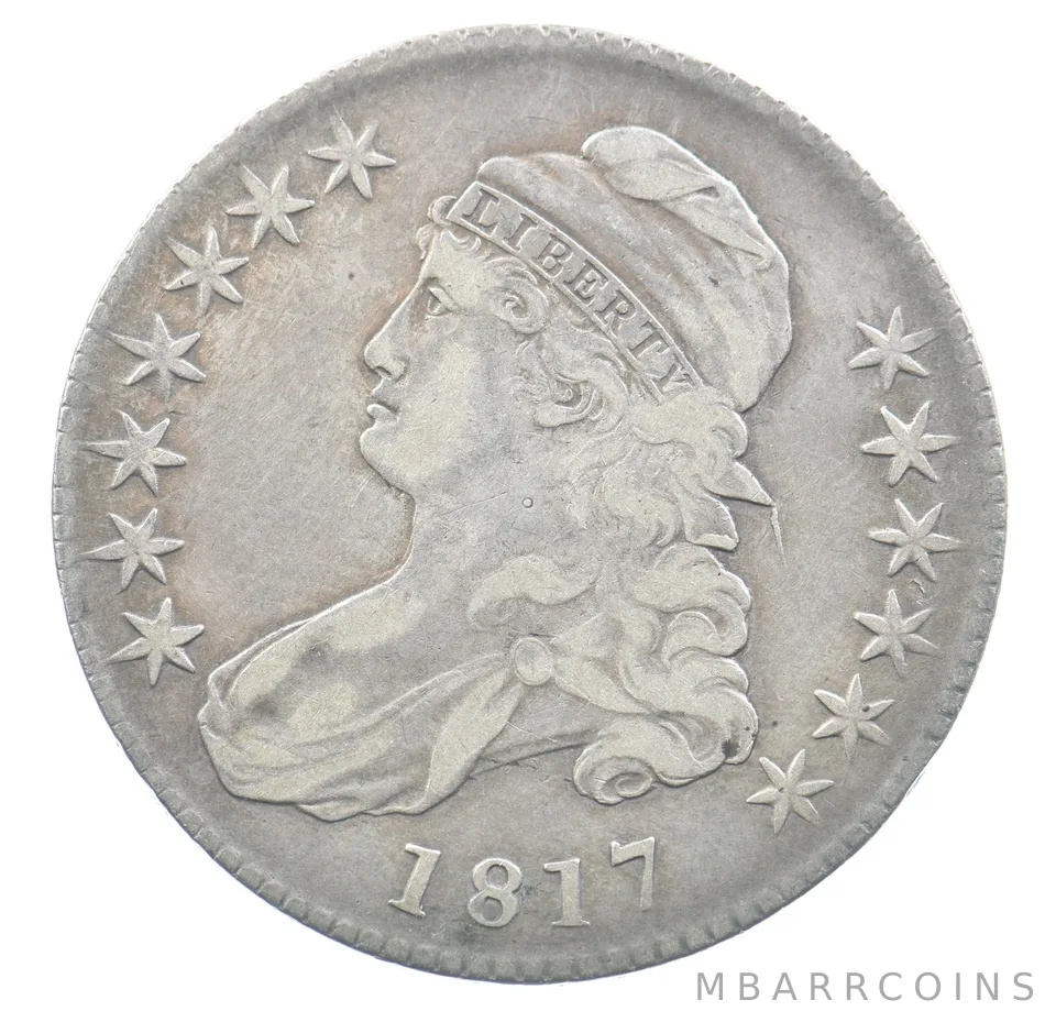 1817 Capped Bust Half Dollar O-111 R1 *5076