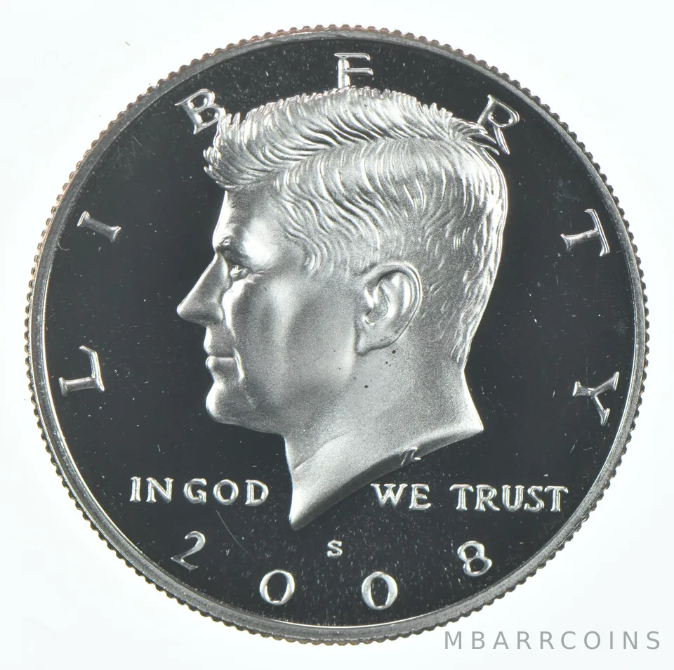 2008-S Kennedy Half Dollar CLAD Proof