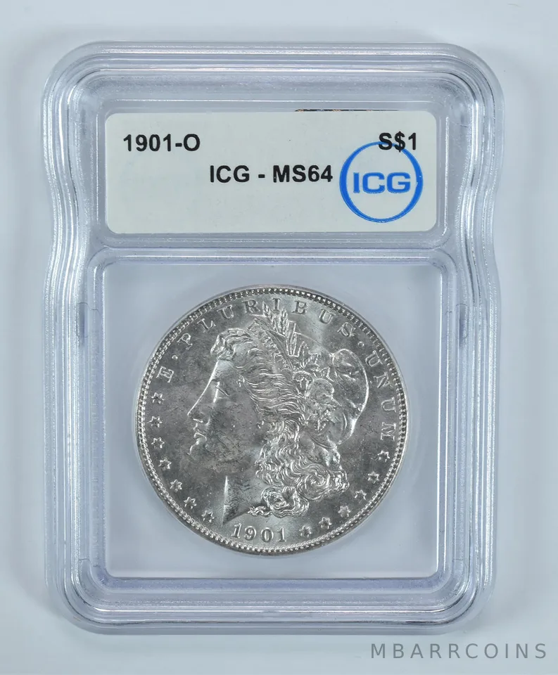 1901-O Morgan Silver Dollar MS64 ICG