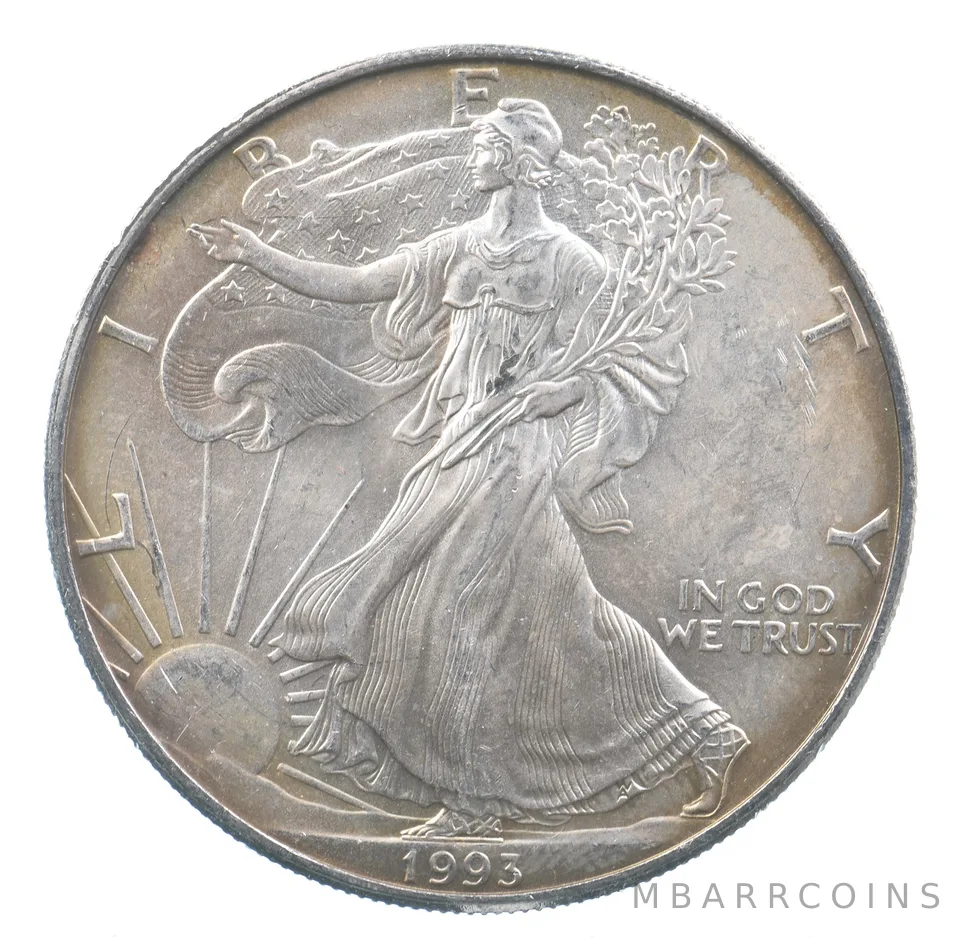 Better Date 1993 American Silver Eagle 1 Troy Oz .999 Fine Silver *820