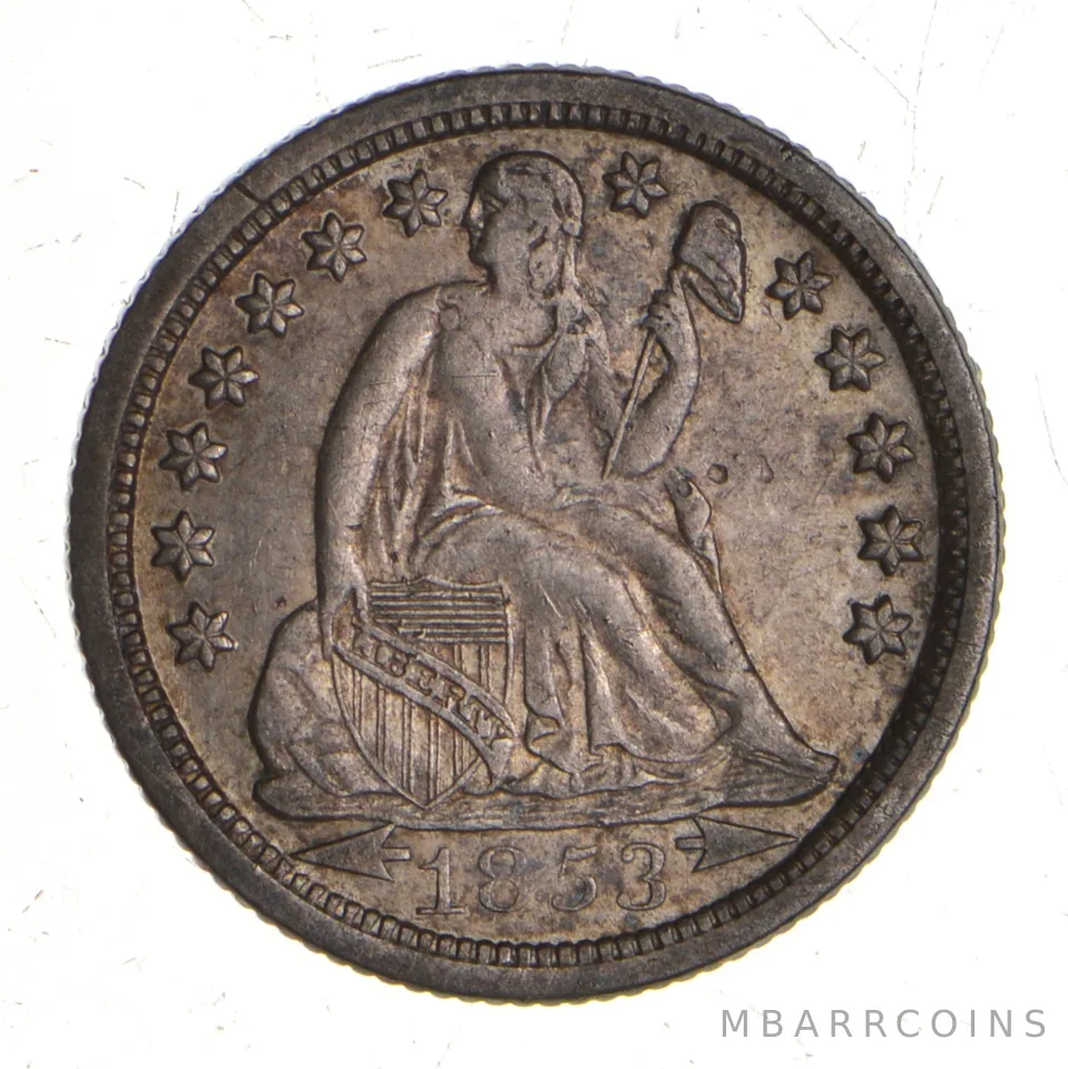 1853-O Seated Liberty Dime - Choice *3685