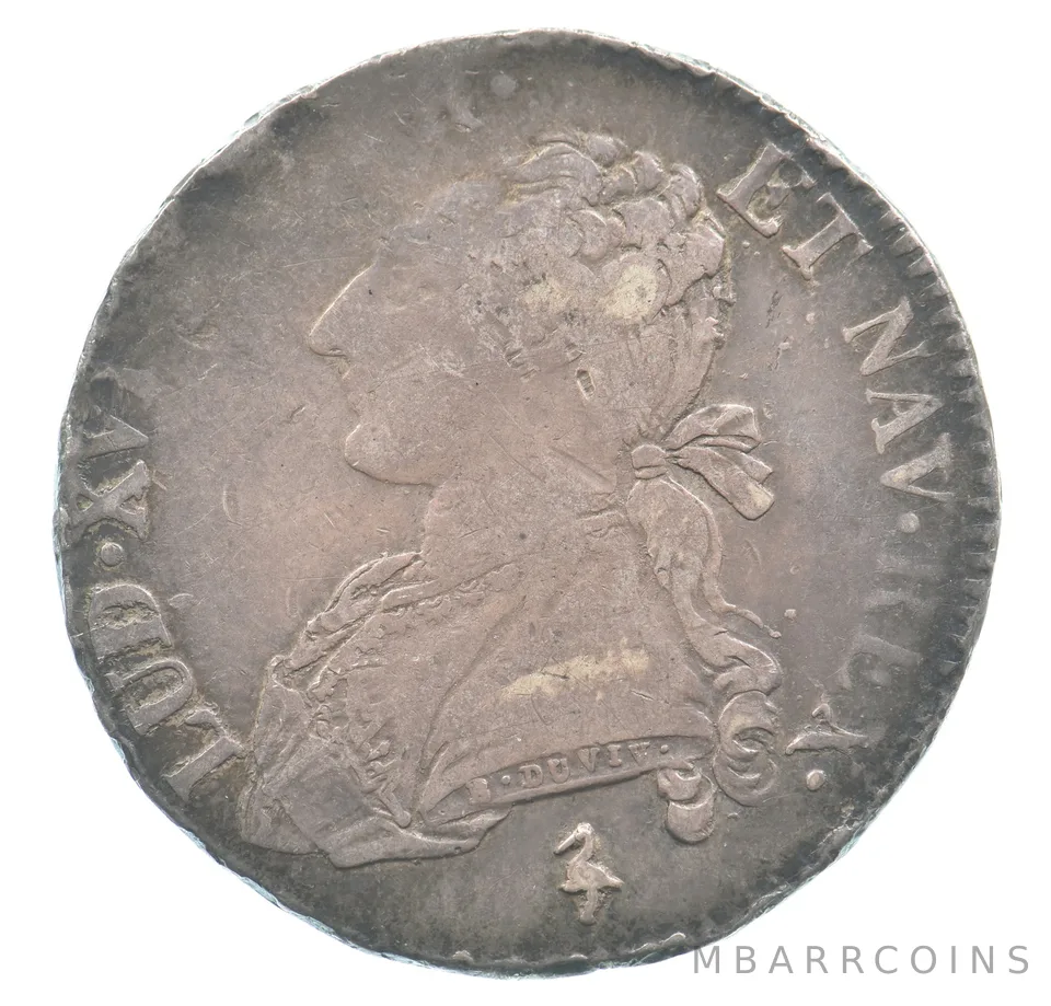 1784 A France 1/2 Ecu Louis XVI *6529