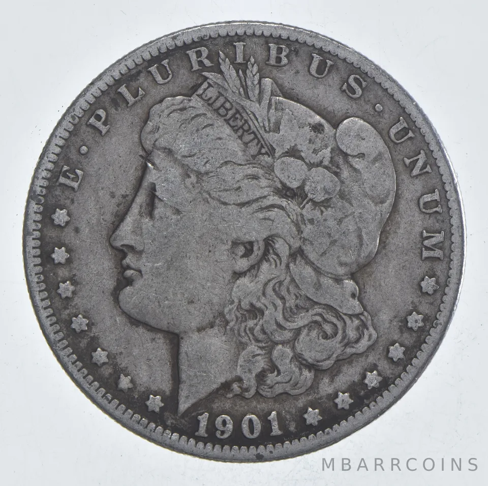 Early - 1901-O Morgan Silver Dollar - 90% US Coin *983