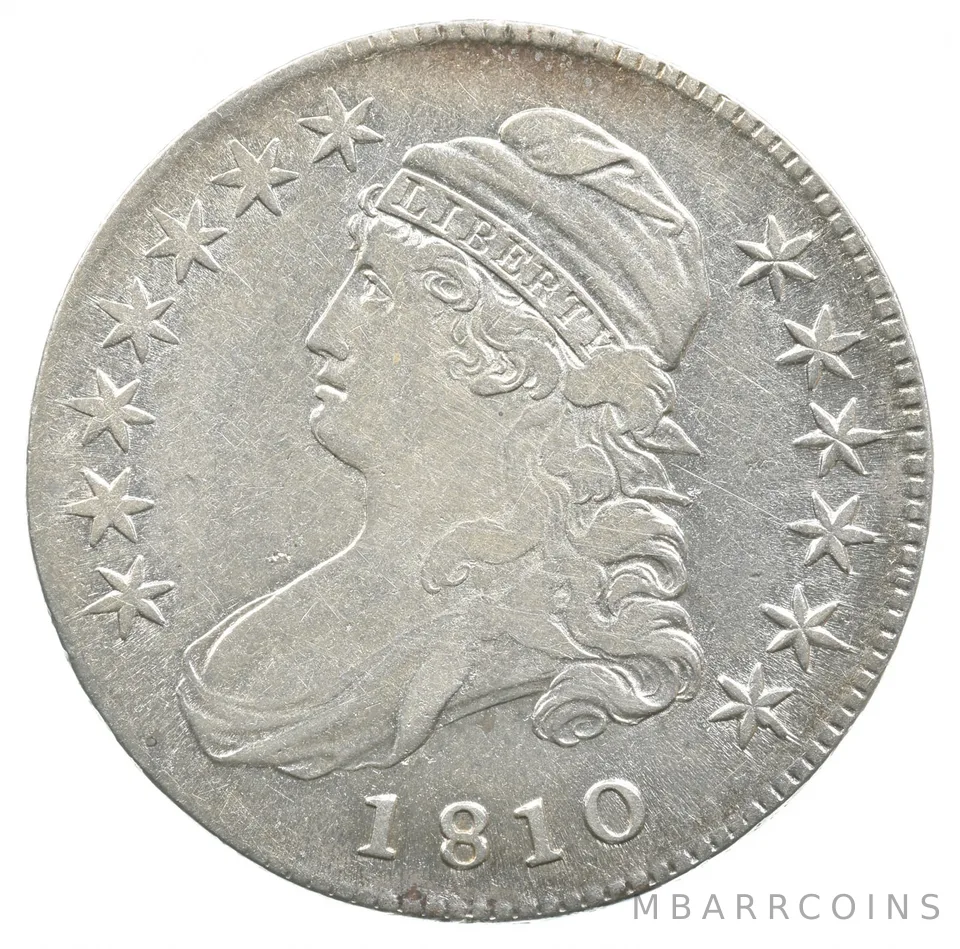1810 Capped Bust Half Dollar a3400