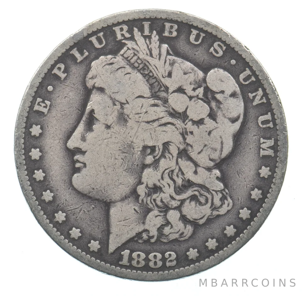 Early - 1882-O Morgan Silver Dollar - 90% US Coin *801